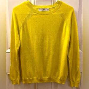 NWOT - MANGO Sweater - Lime Green - XS